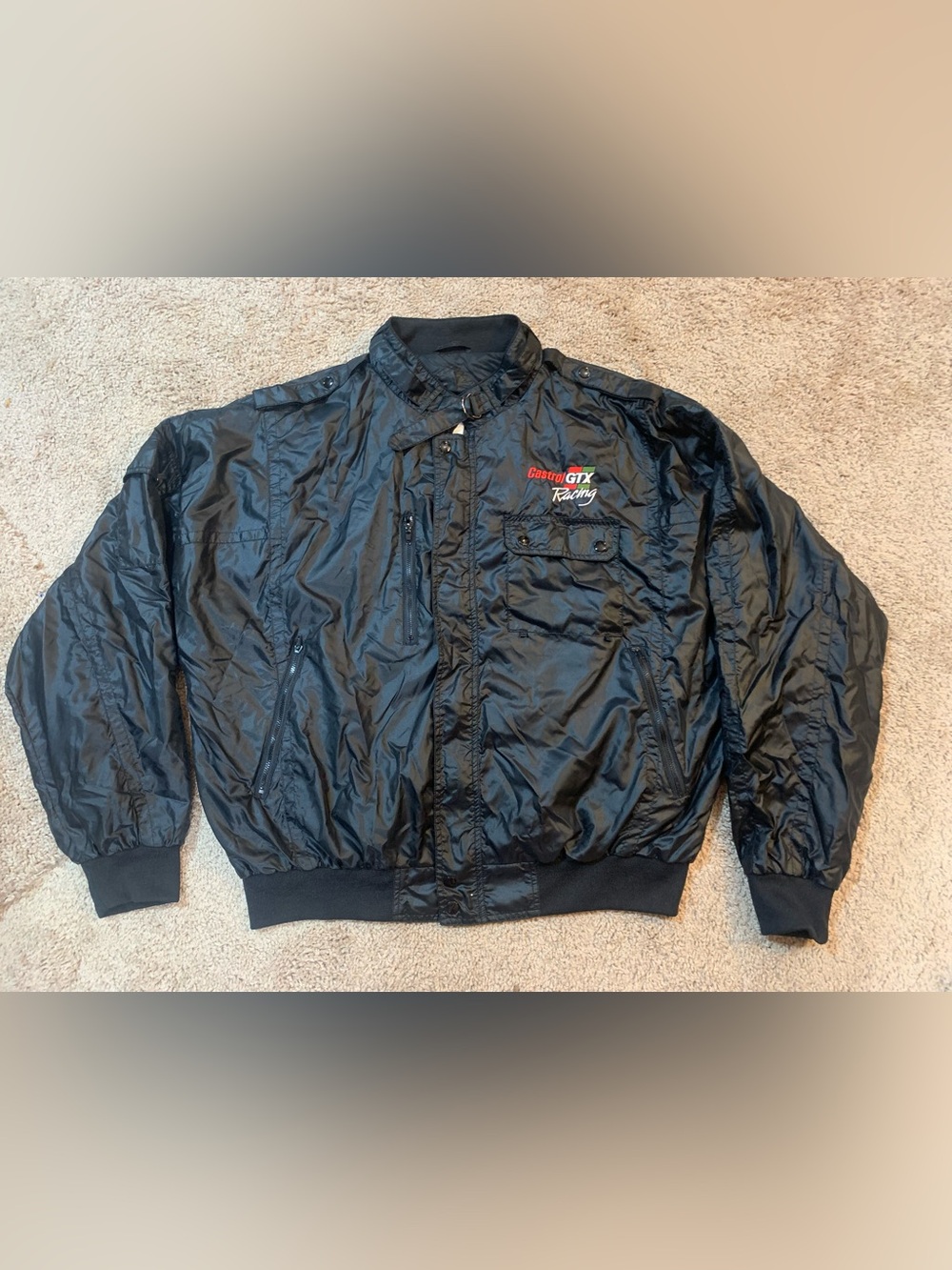 Vintage 1990,s MVP Castrol GTX Racing Jacket